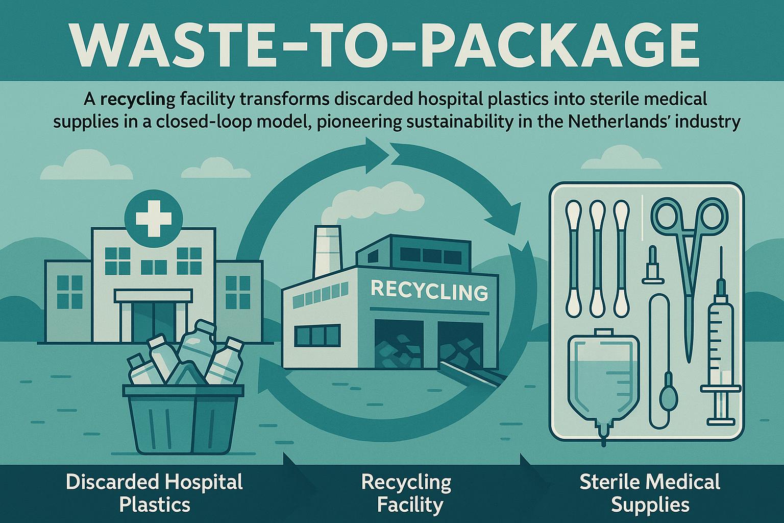 Revolutionising healthcare sustainability: a closed-loop model transforms hospital plastic waste into medical-grade packaging