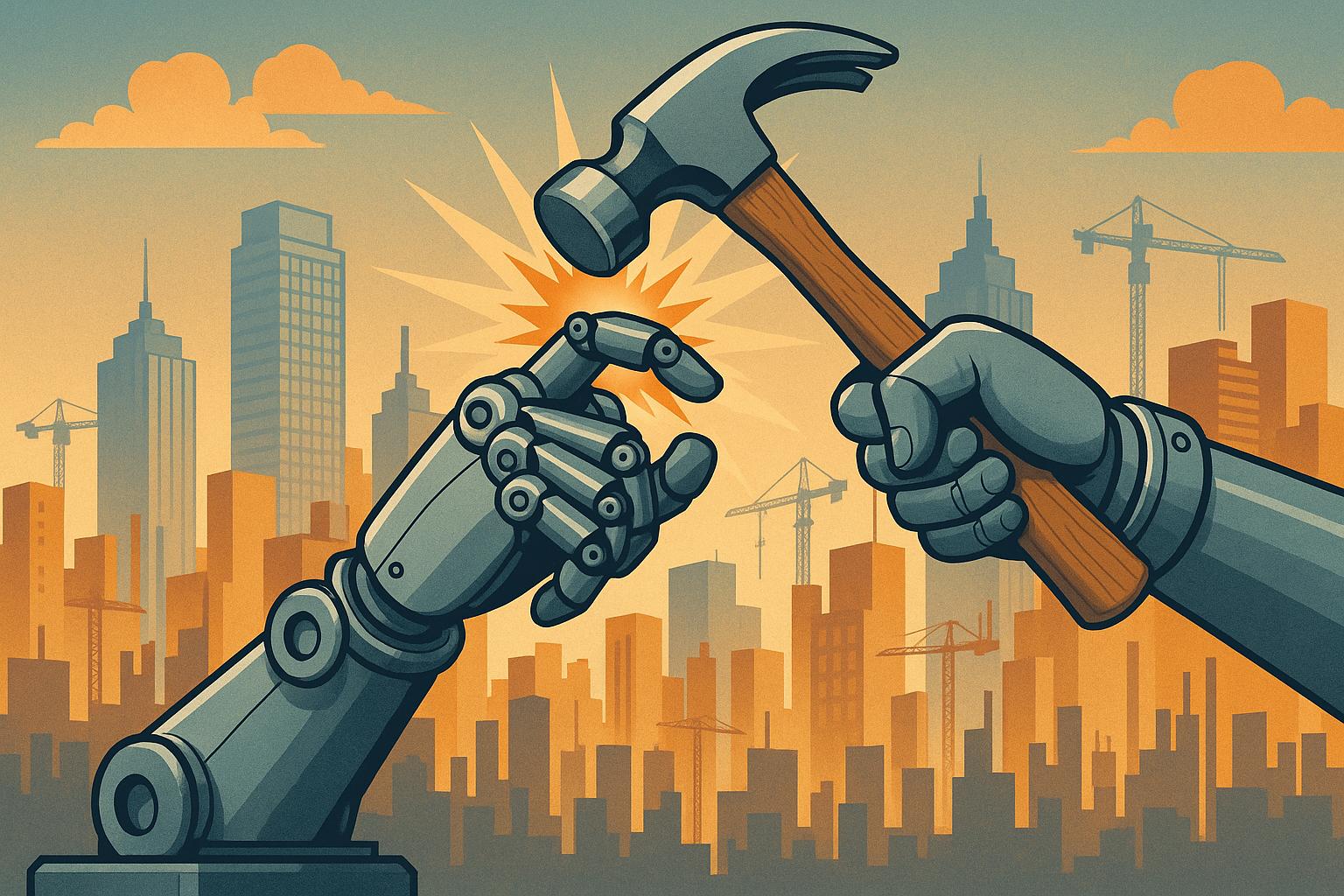 AI-driven efficiency surge transforms construction industry amid cautious adoption