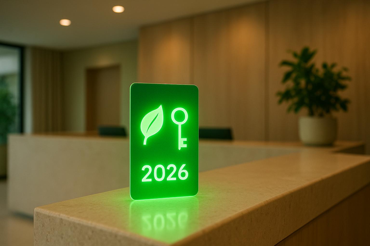 Hotel key cards in 2026: From functional tokens to strategic sustainability statements