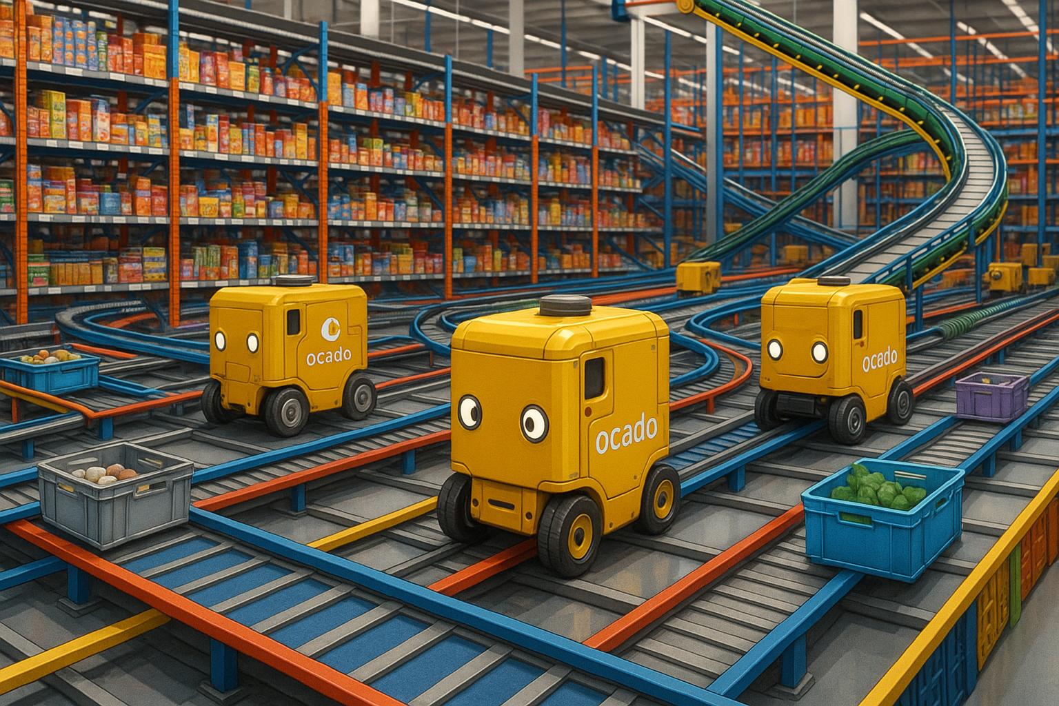 Ocado accelerates automation drive amid cost-cutting and global expansion
