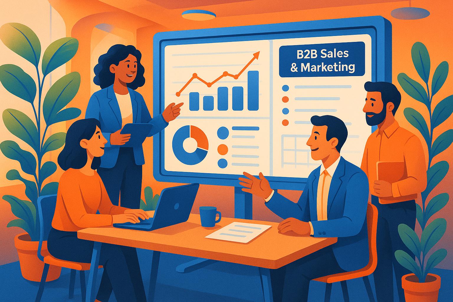 Generative AI and integrated strategies accelerate transformation in B2B sales and marketing