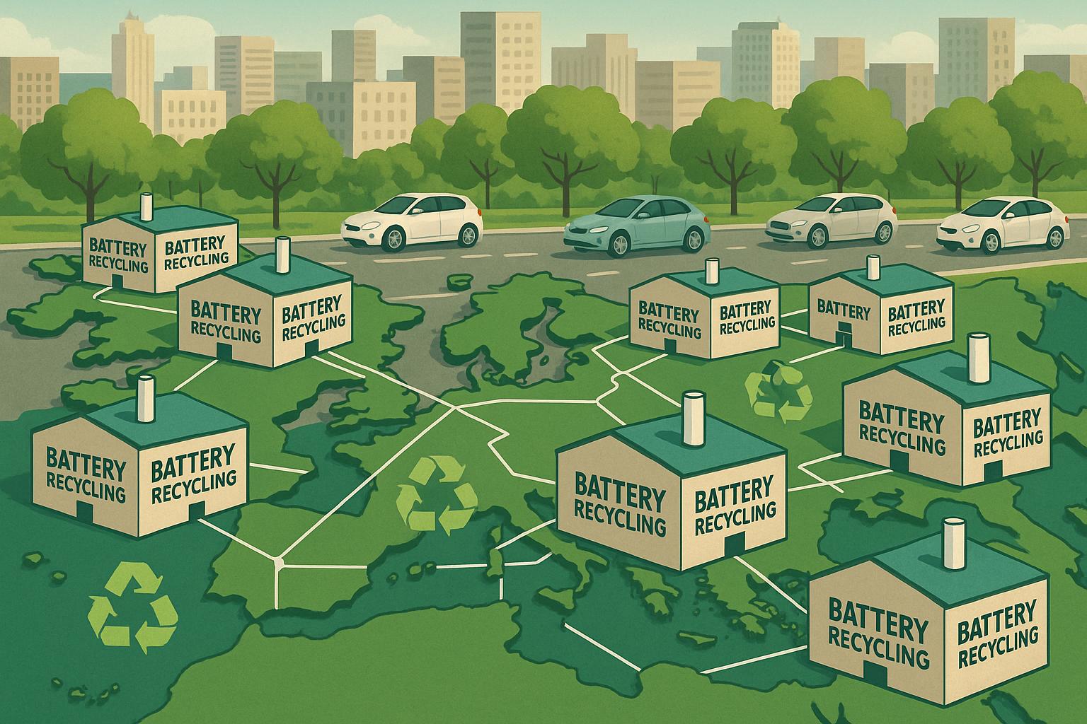 TSR Group and BASF expand European battery recycling network to meet rising EV demands