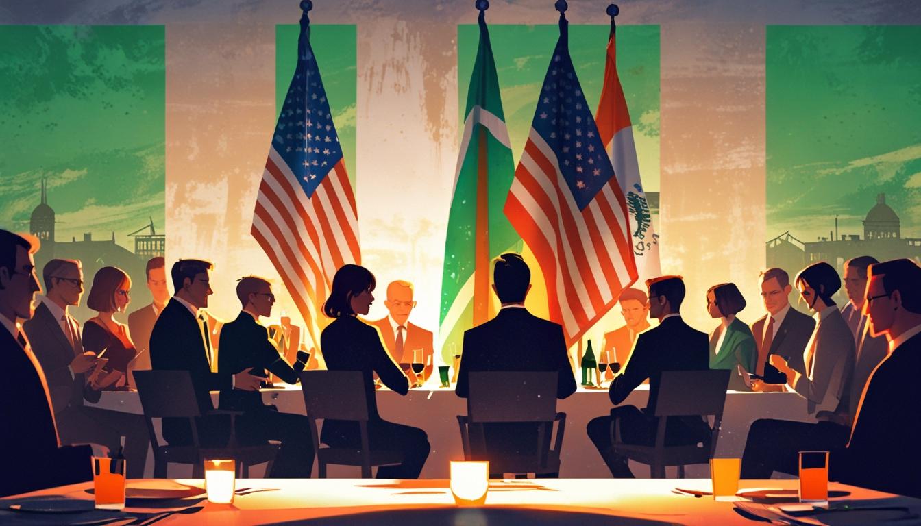 Micheál Martin highlights US-Ireland trade ties in Washington