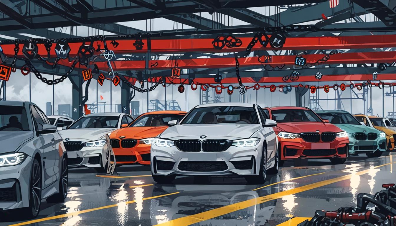 BMW profits to drop by one billion euros due to tariffs