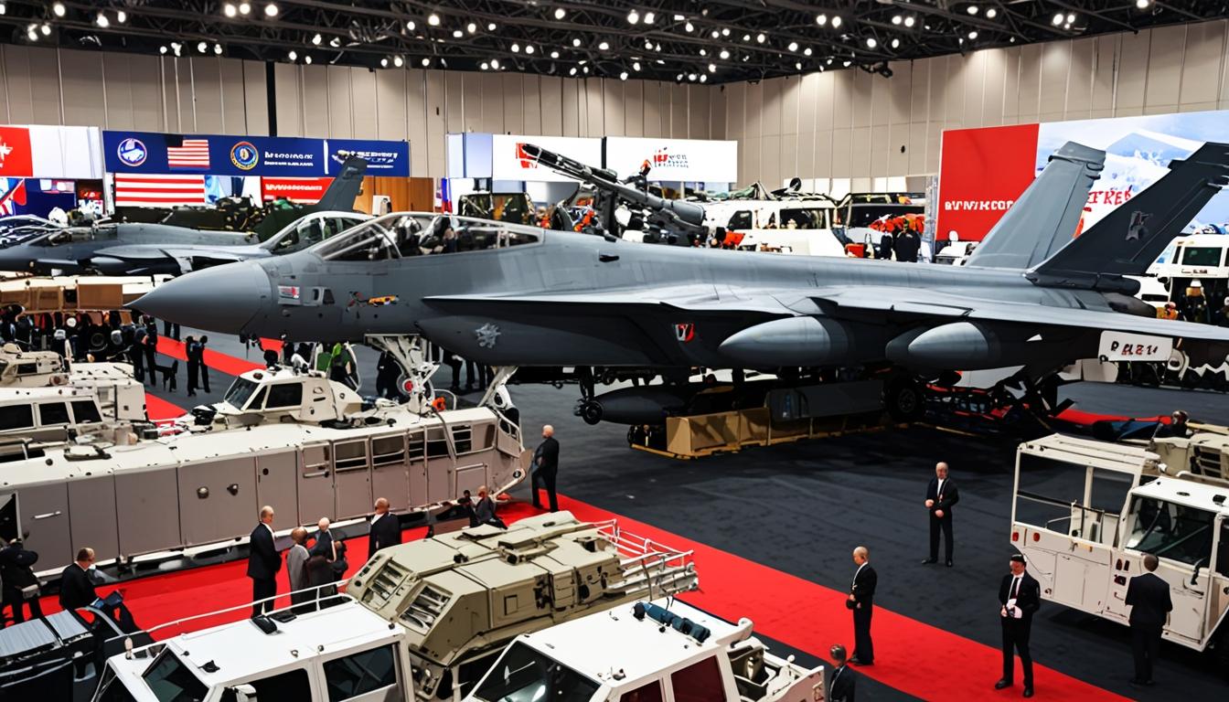 US military hardware sales surge to record levels during global security symposium