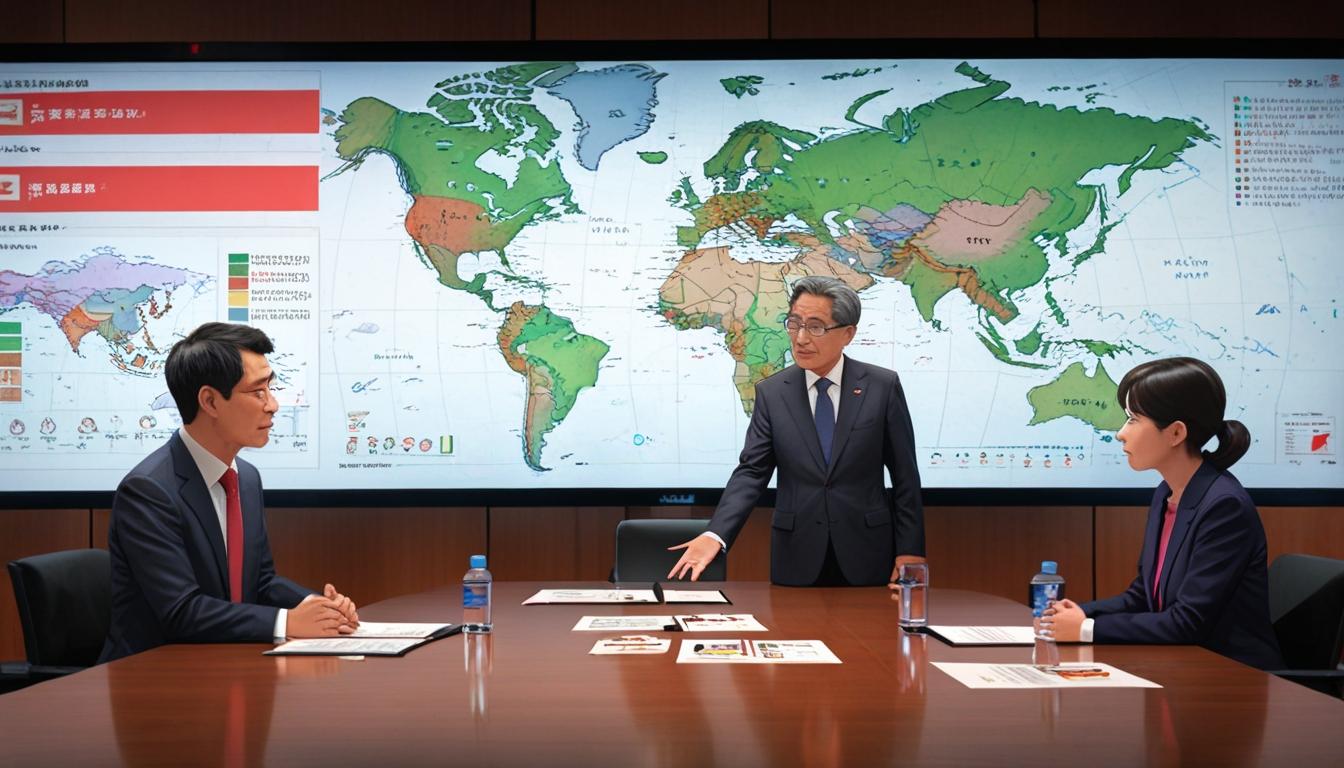 Japan, South Korea and China meet to address trade challenges