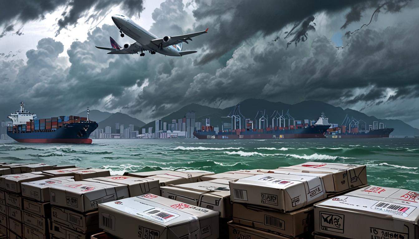 Hong Kong Post suspends sea and air mail services to the US amid tariff disputes
