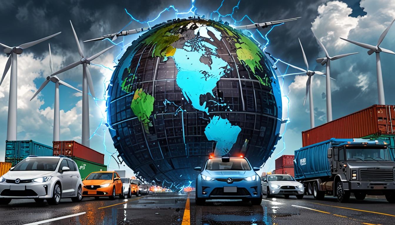 US-China trade war disrupts global green technology supply chains and threatens climate targets