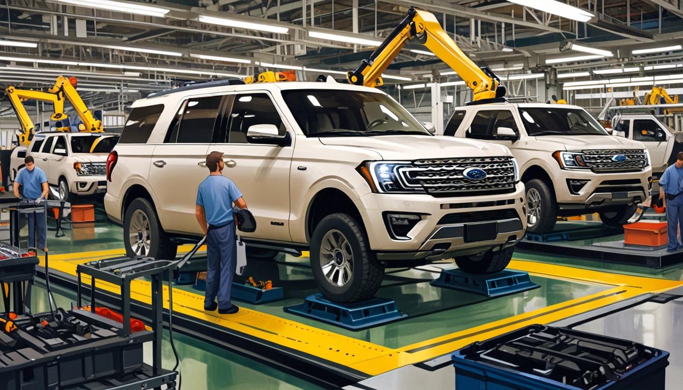 Ford CEO urges more tariff relief as 15 new US assembly plants could follow rivals' domestic boost