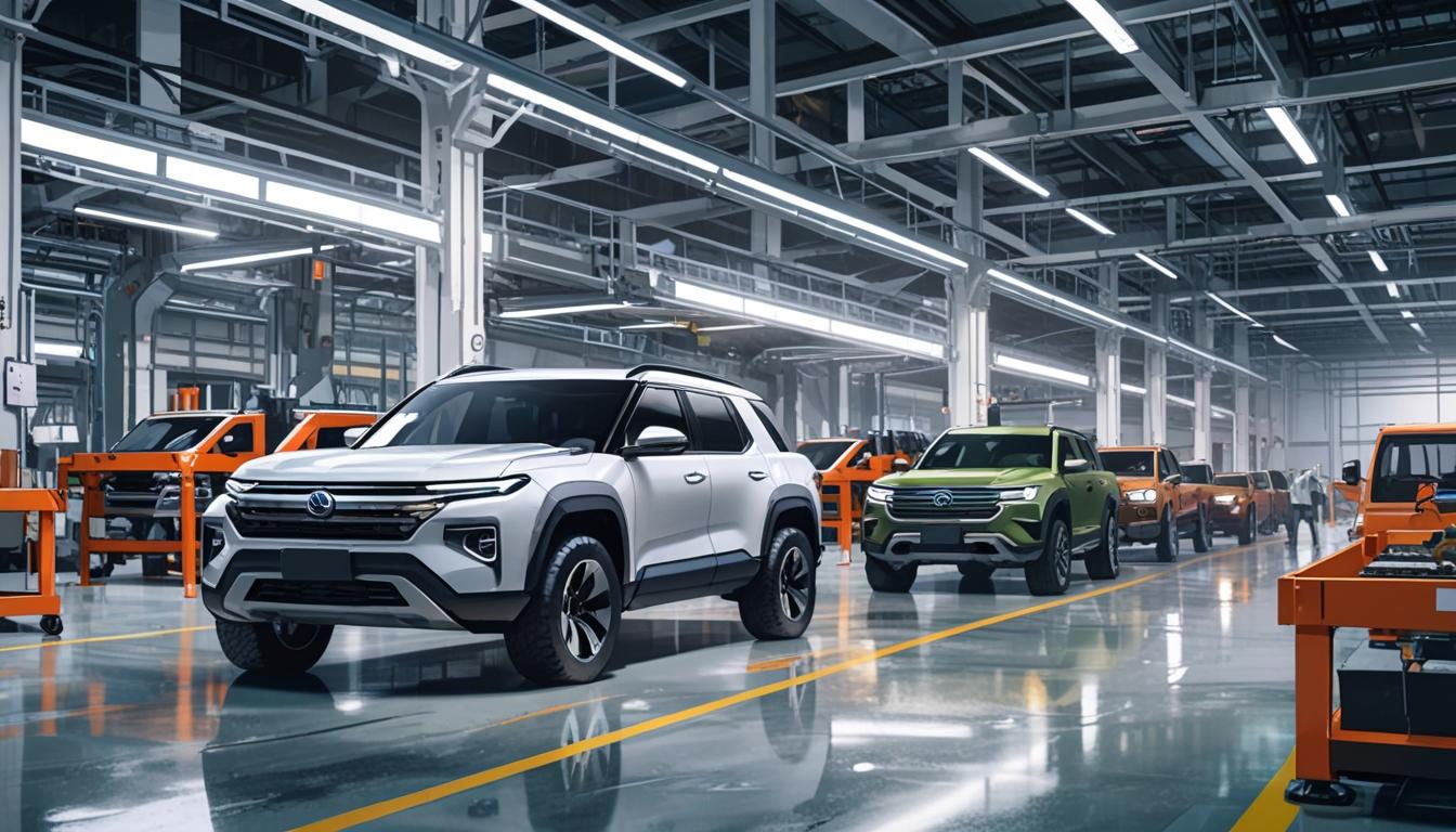 Rivian builds extensive battery stockpile to bypass US EV tariffs