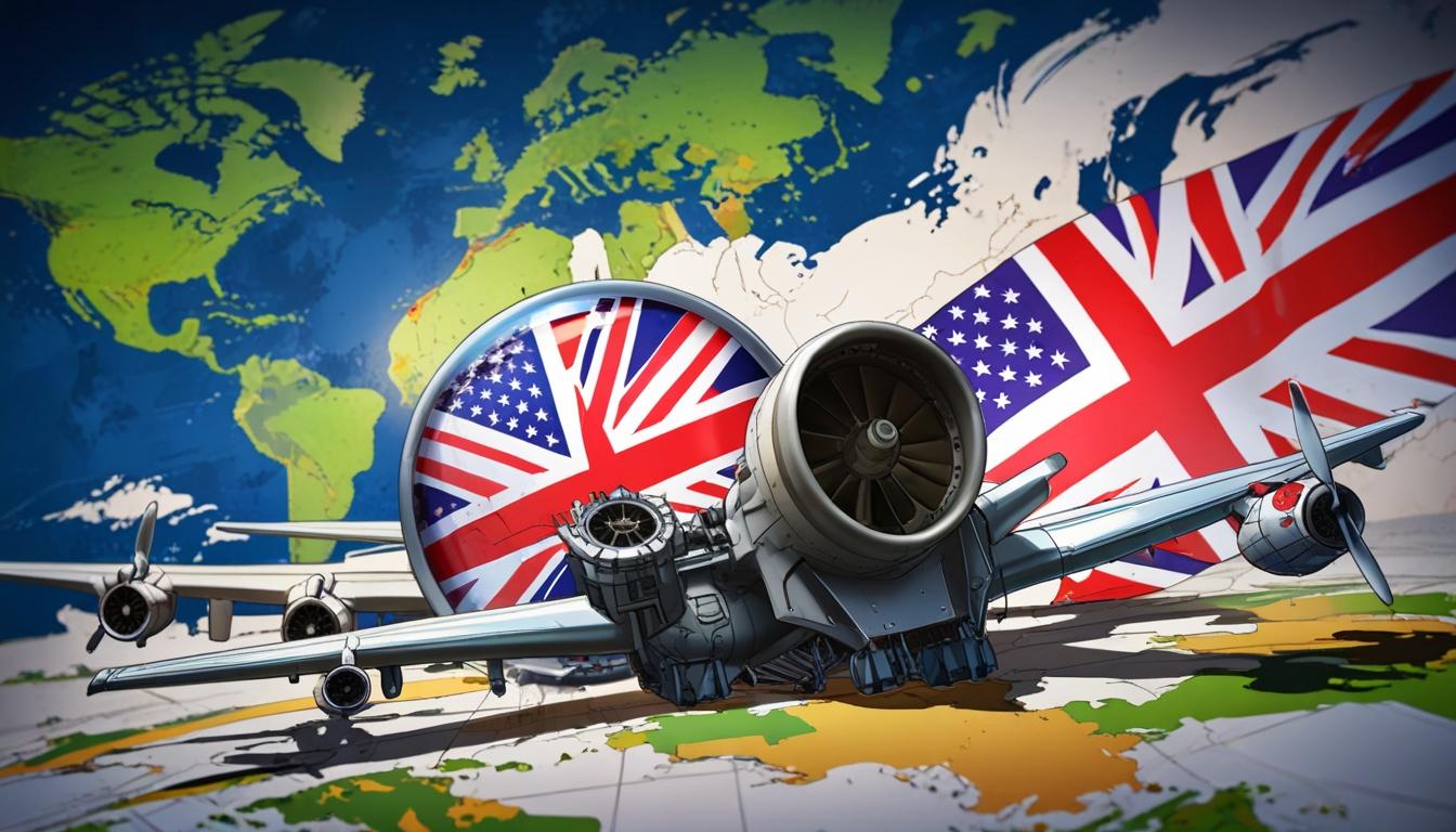 Us and UK trade deal exempts Rolls-Royce engines and eases defence supply tensions