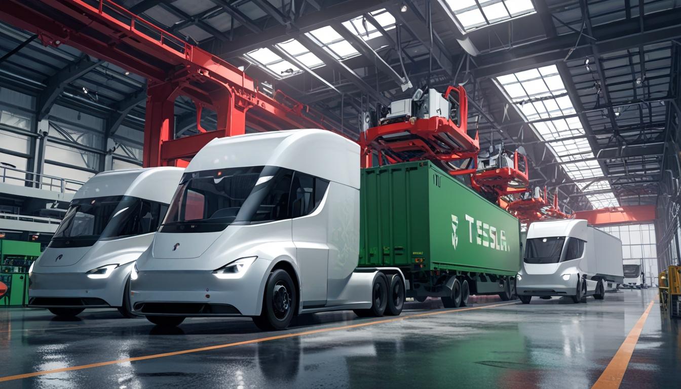 Tesla set to restart China parts shipments to accelerate Cybercab and Semi production