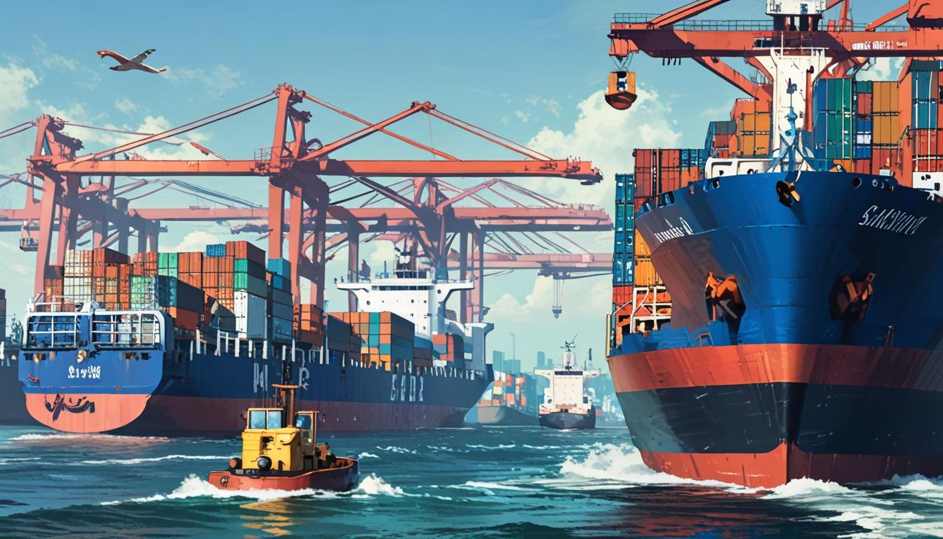 Global shipping schedule reliability hits 16-month high amid trade tensions and shipbuilding challenges