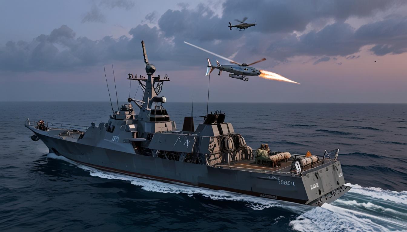 Israel deploys Barak Magen naval system to intercept Iranian drone swarm in maritime defence shift