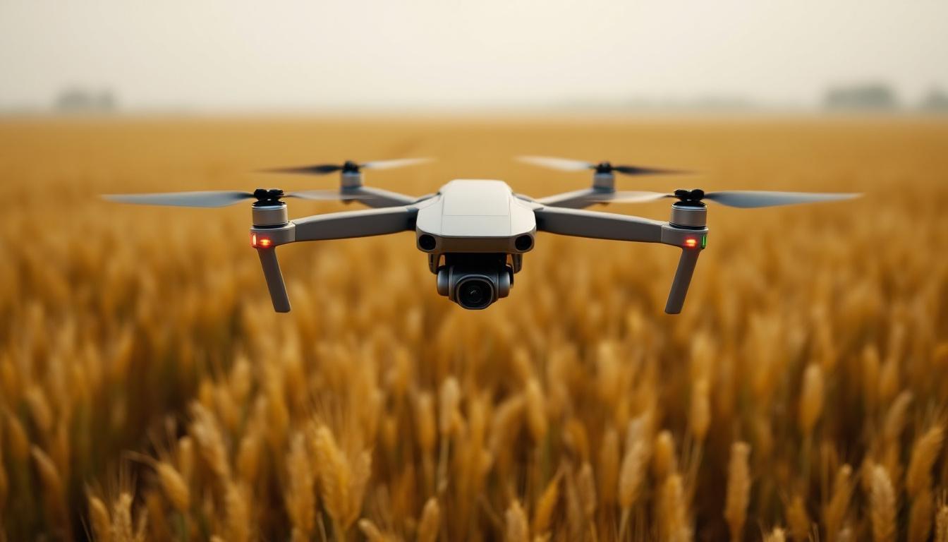 Drone technology boosts wheat drought resistance with 28% better water use estimation