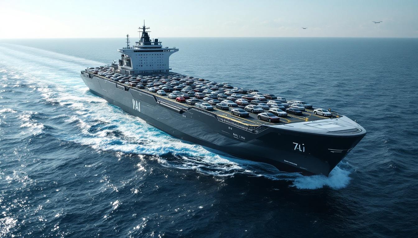 Hyundai Glovis to retrofit seven massive car carriers with AI navigation by 2026