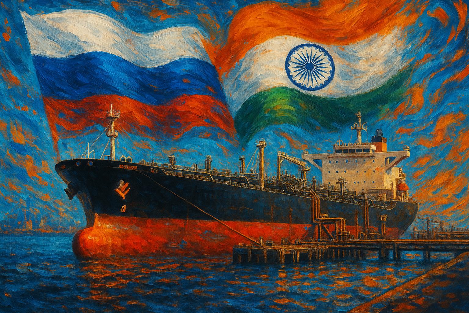 India defies US sanctions by doubling down on Russian oil amid trade tensions