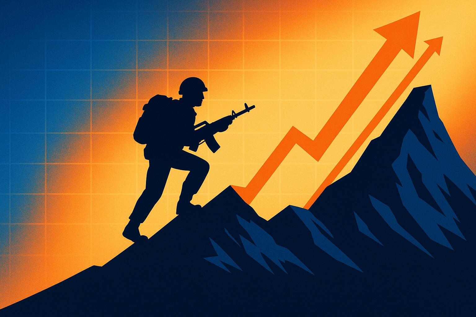 U.S. President's Ukraine stance sparks historic surge in global defence stocks