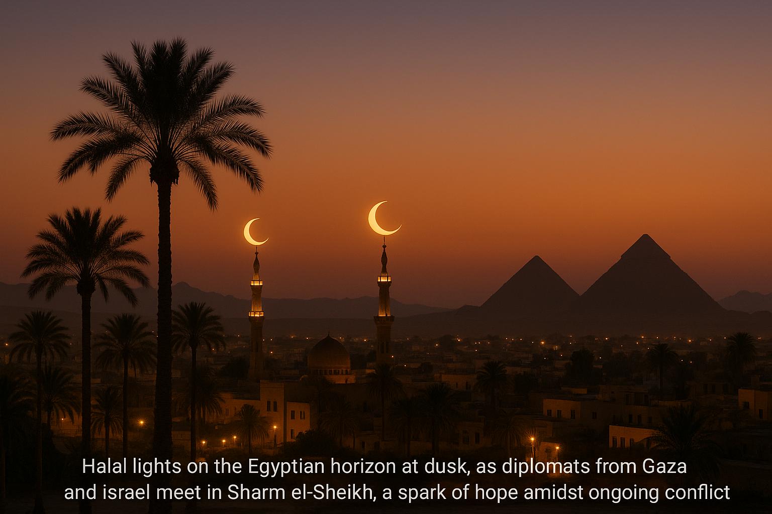 Wrap-up in Sharm el-Sheikh as Gaza conflict reaches two-year mark and peace talks intensify