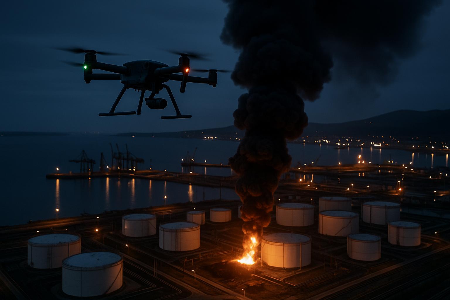 Novorossiysk oil port closure triggers immediate surge in global oil prices amid escalating Ukraine conflict