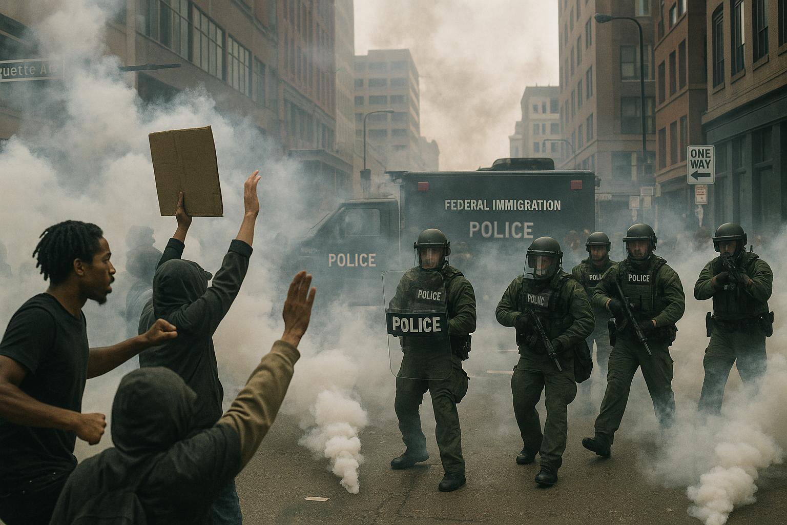 Federal immigration crackdown in Minneapolis sparks legal and political battle amid protests