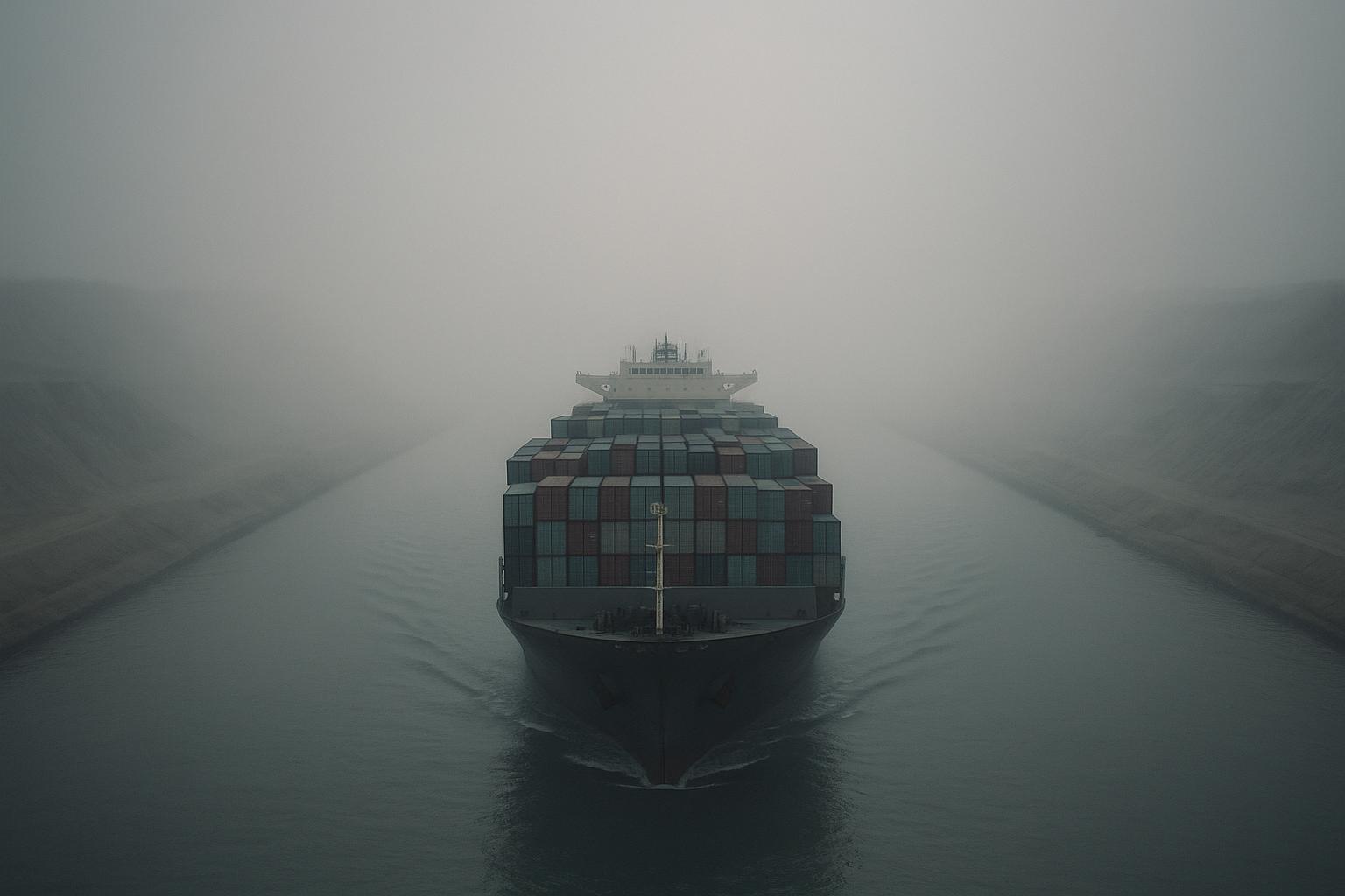 Shifts in container shipping routes reflect rising geopolitical risks and port capacity constraints