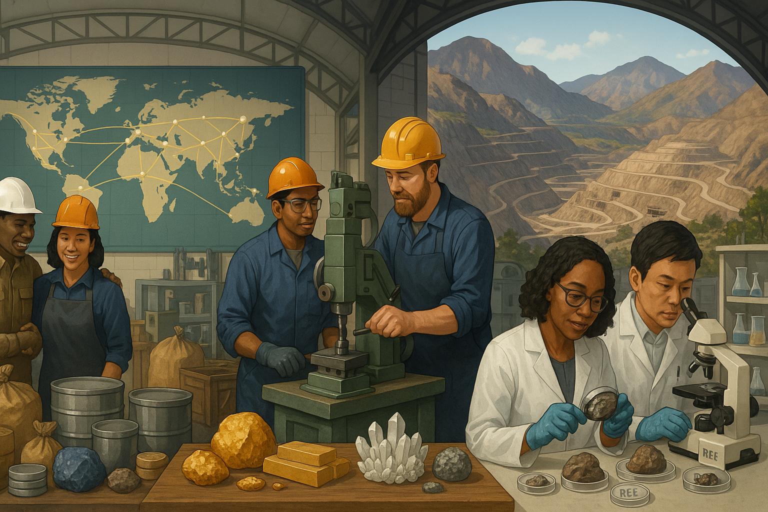 US unveils strategic plan to challenge China's dominance in critical minerals market