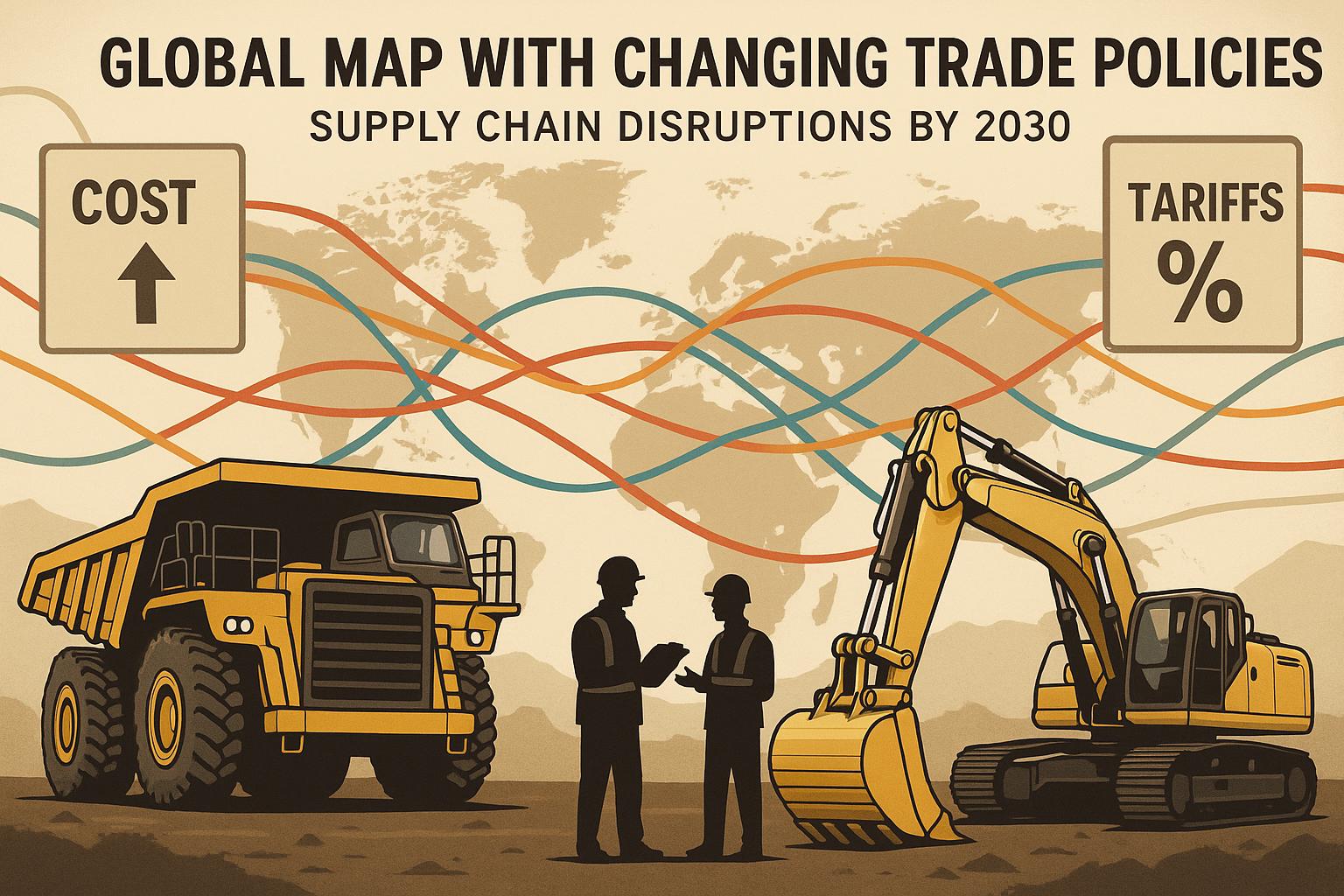 Trade policies and tariffs reshape global mining costs and supply chains by 2030