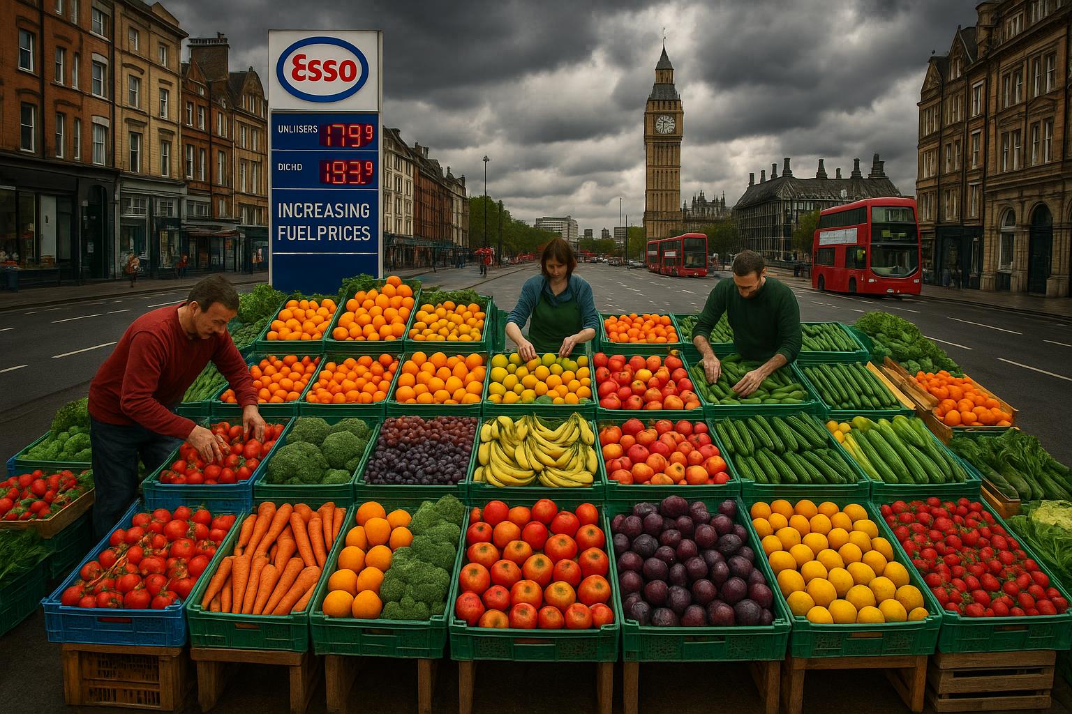Rising energy prices amid Middle East conflict threaten London’s fresh-food supply chain
