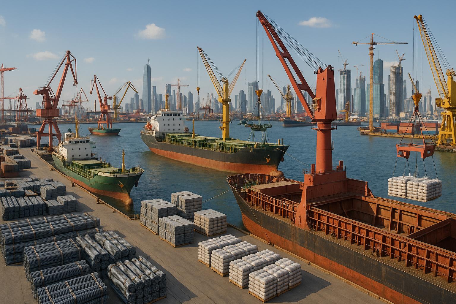 Hormuz blockade risks triggering a global surge in construction material costs