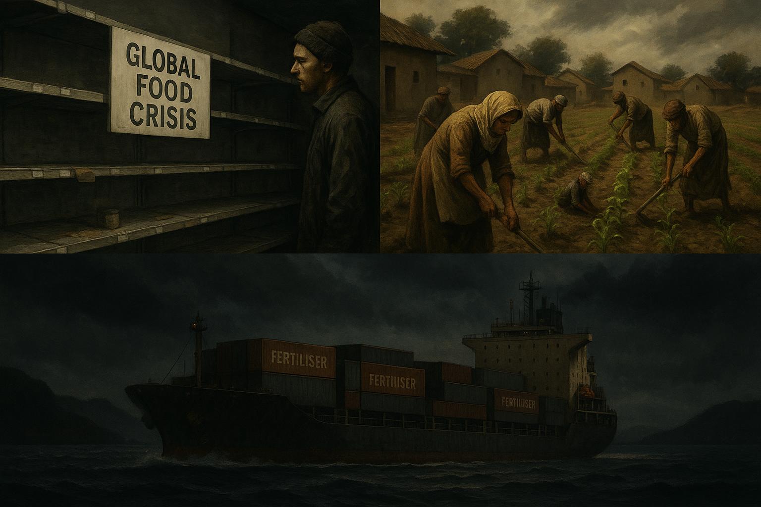 UN warns of looming global food crisis as Strait of Hormuz disruptions threaten fertiliser supplies