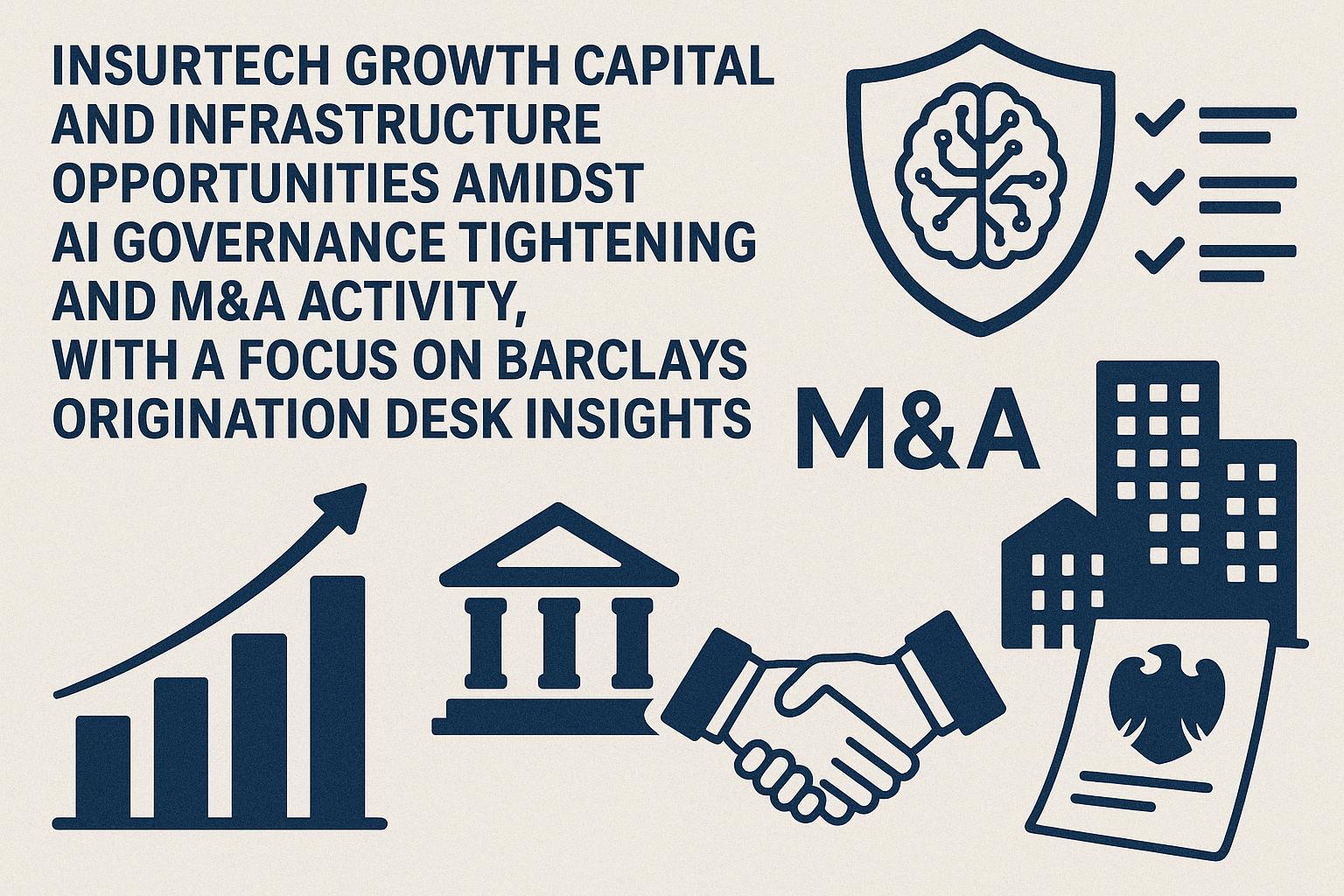 Barclays eyes InsurTech infrastructure and growth capital amid AI governance tightening and M&A activity