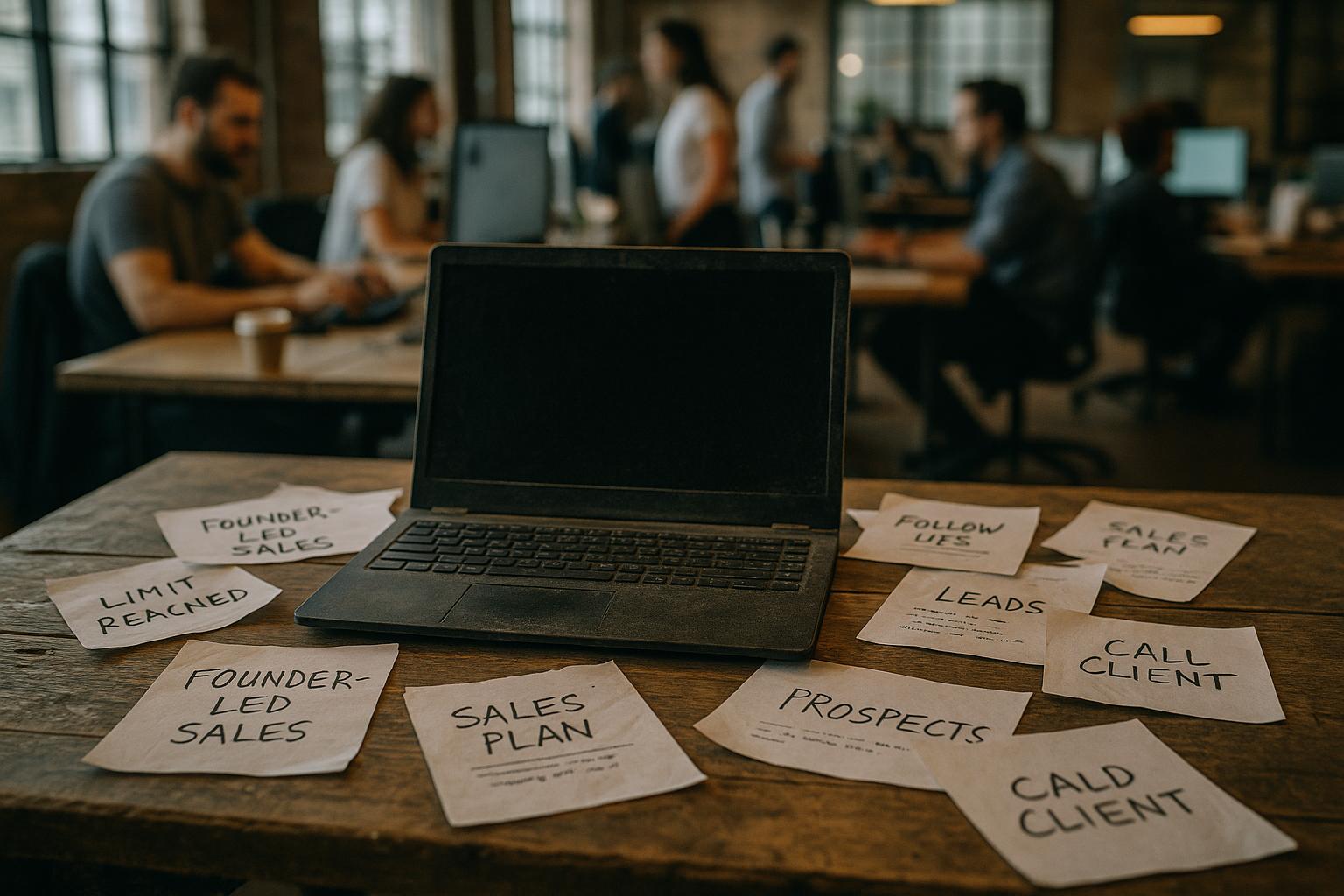 Breaking the founder sales ceiling to unlock SaaS growth potential