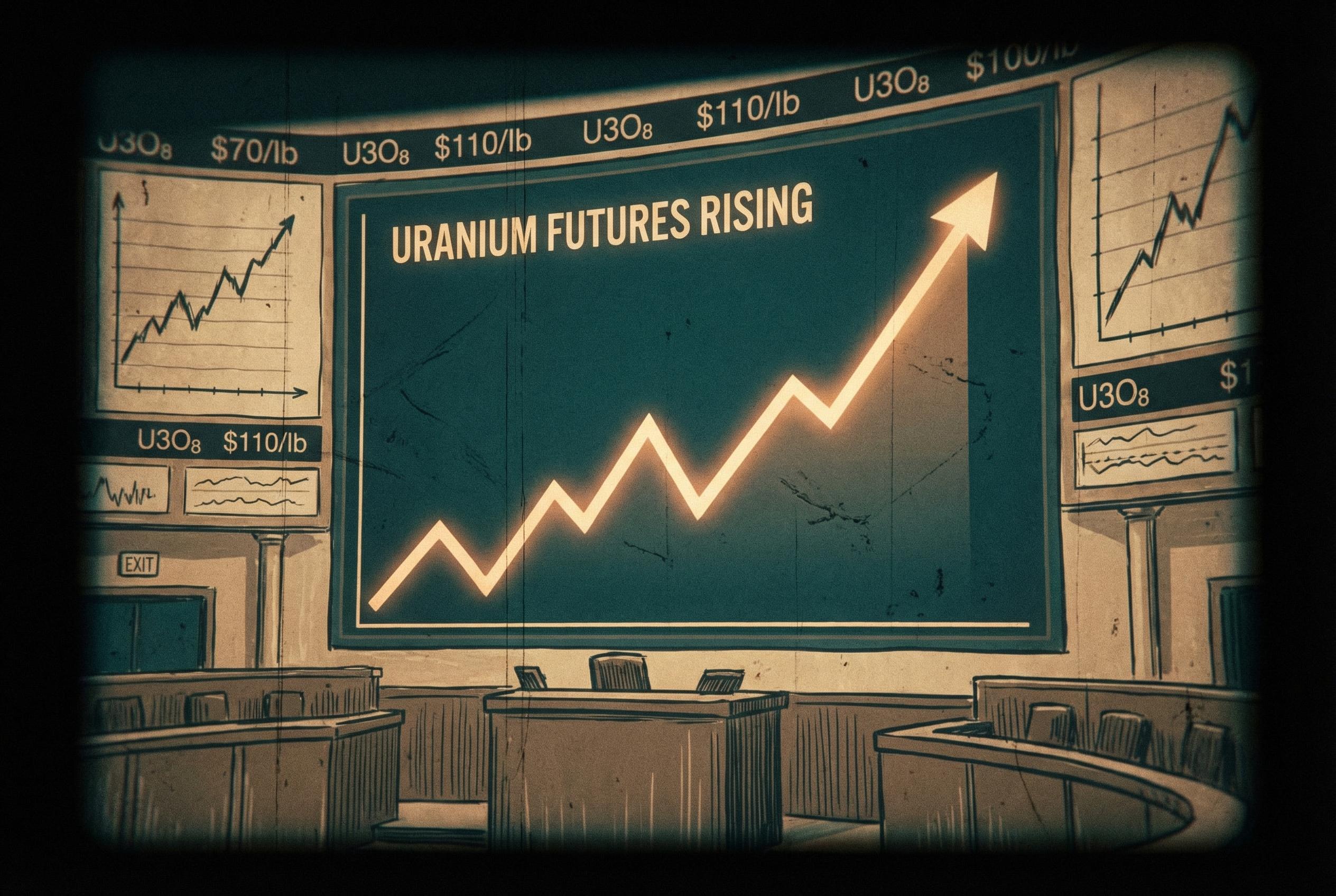 Commodities Report: Uranium futures | 2026-03-11 16:00 UTC [GHPK] | Bullish | tightening