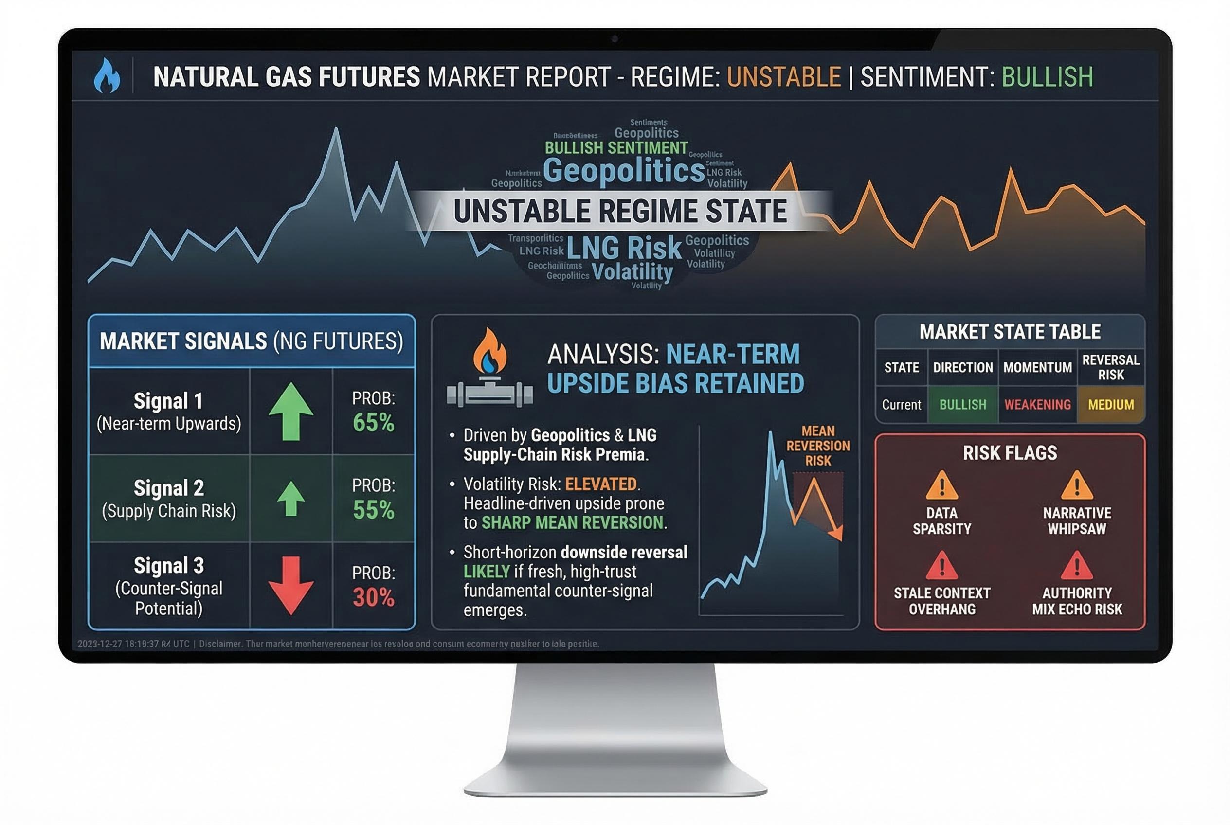 Commodities Report: Natural gas futures | 2026-03-15 14:05 UTC [JQPX] | Bullish | unstable