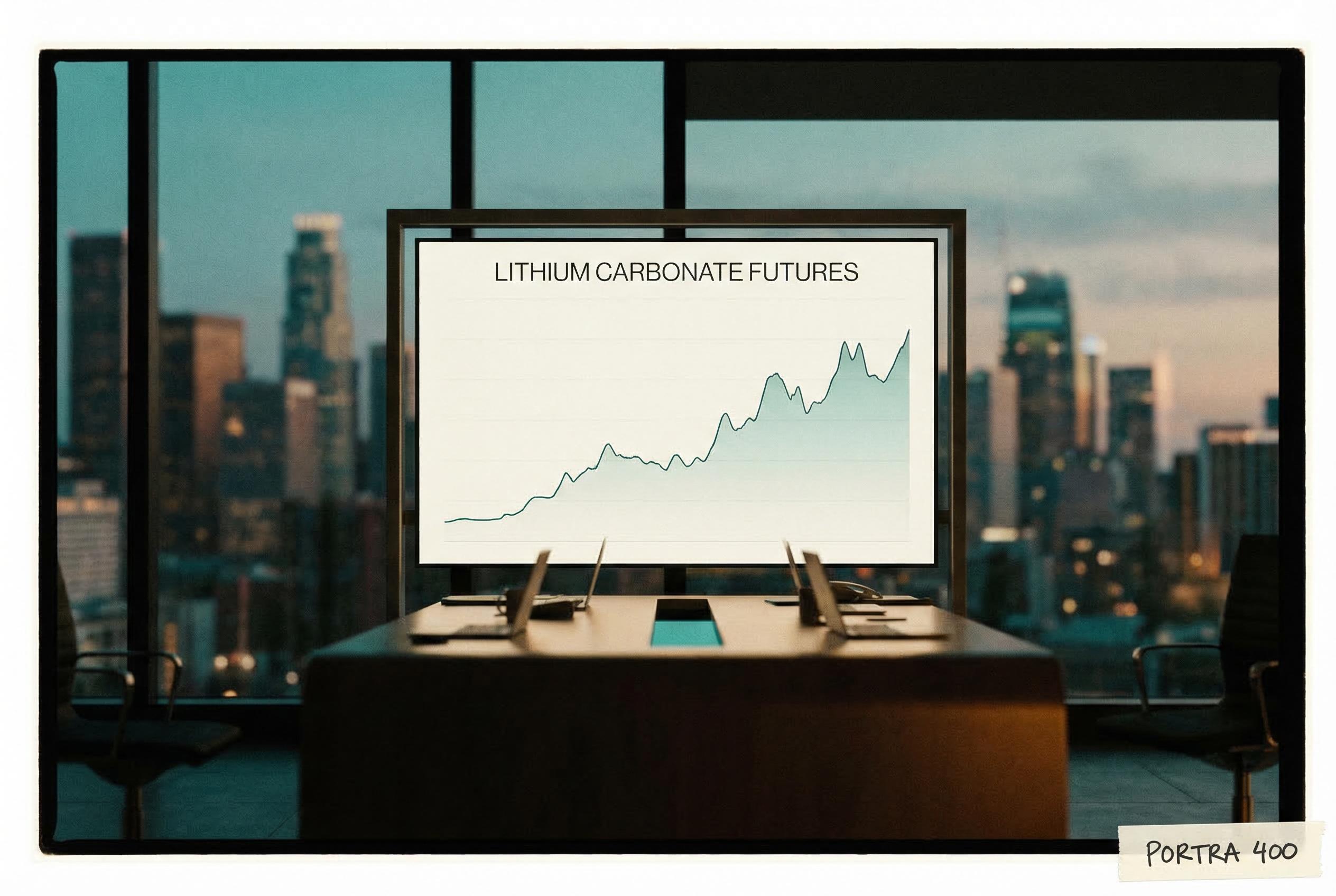 Commodities Report: Lithium futures | 2026-03-18 12:00 UTC [JXZQ] | Bullish | tightening