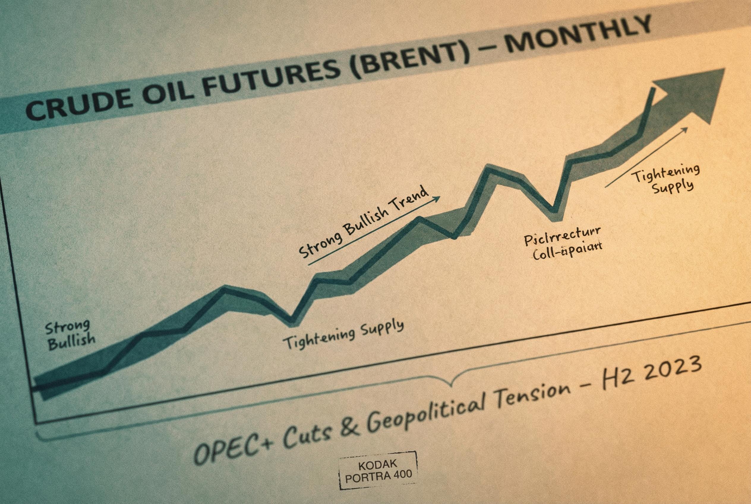 Commodities Report: Brent crude oil futures | 2026-04-06 15:05 UTC [JQVK] | Bullish | tightening