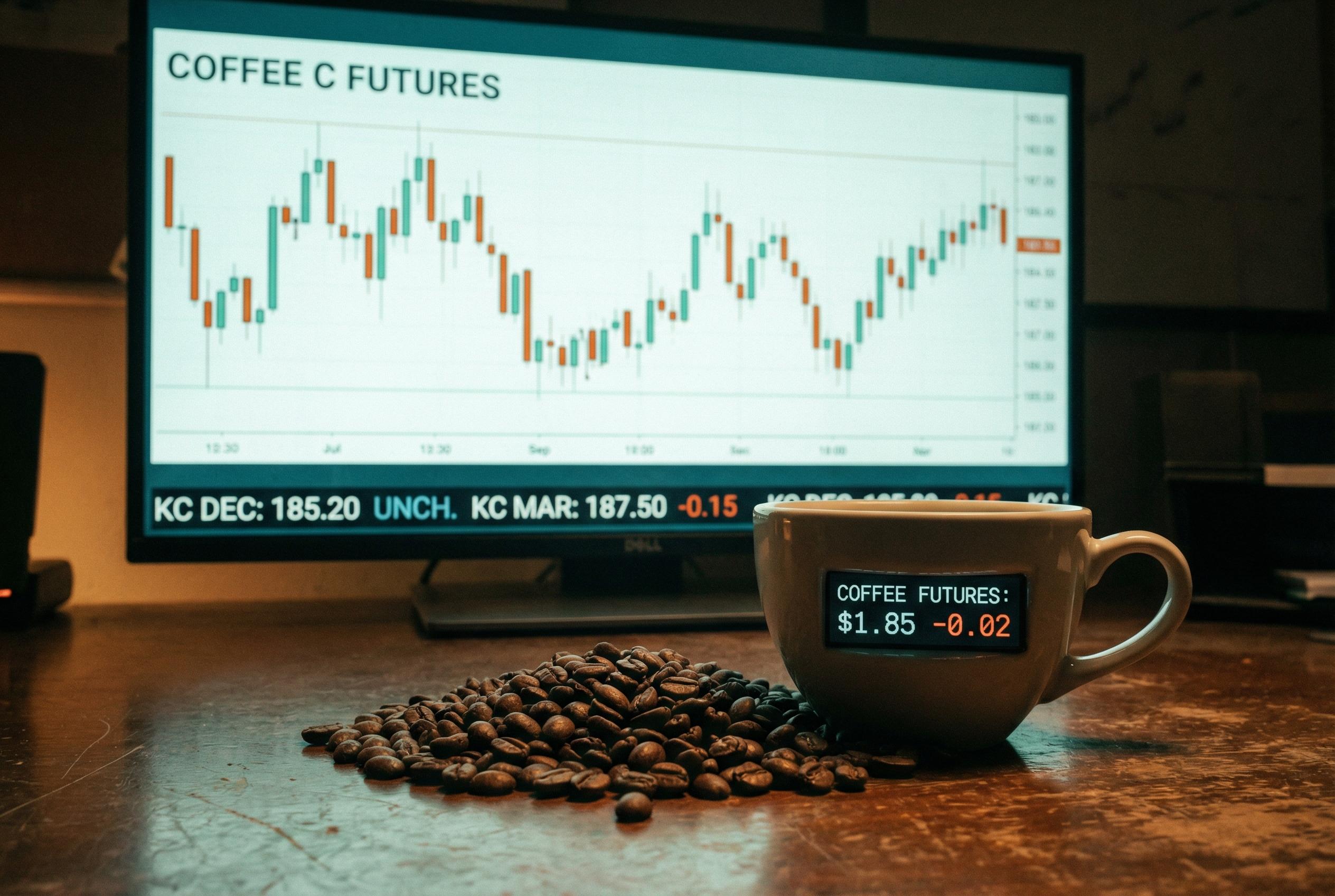 Commodities Report: Coffee futures | 2026-04-06 14:00 UTC [KZRV] | Mixed | rangebound