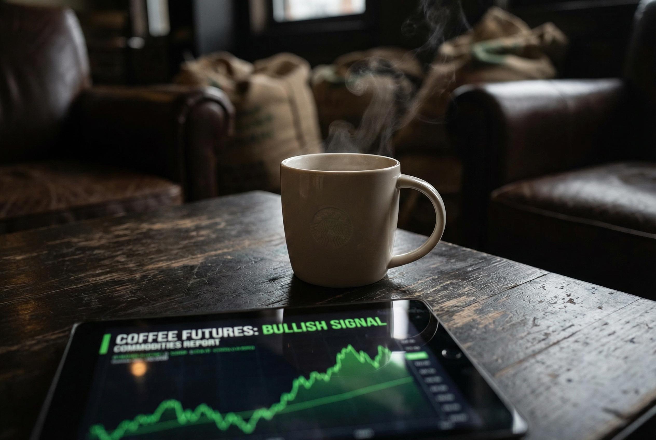 Commodities Report: Coffee futures | 2026-04-06 22:20 UTC [VZKM] | Bullish | loosening