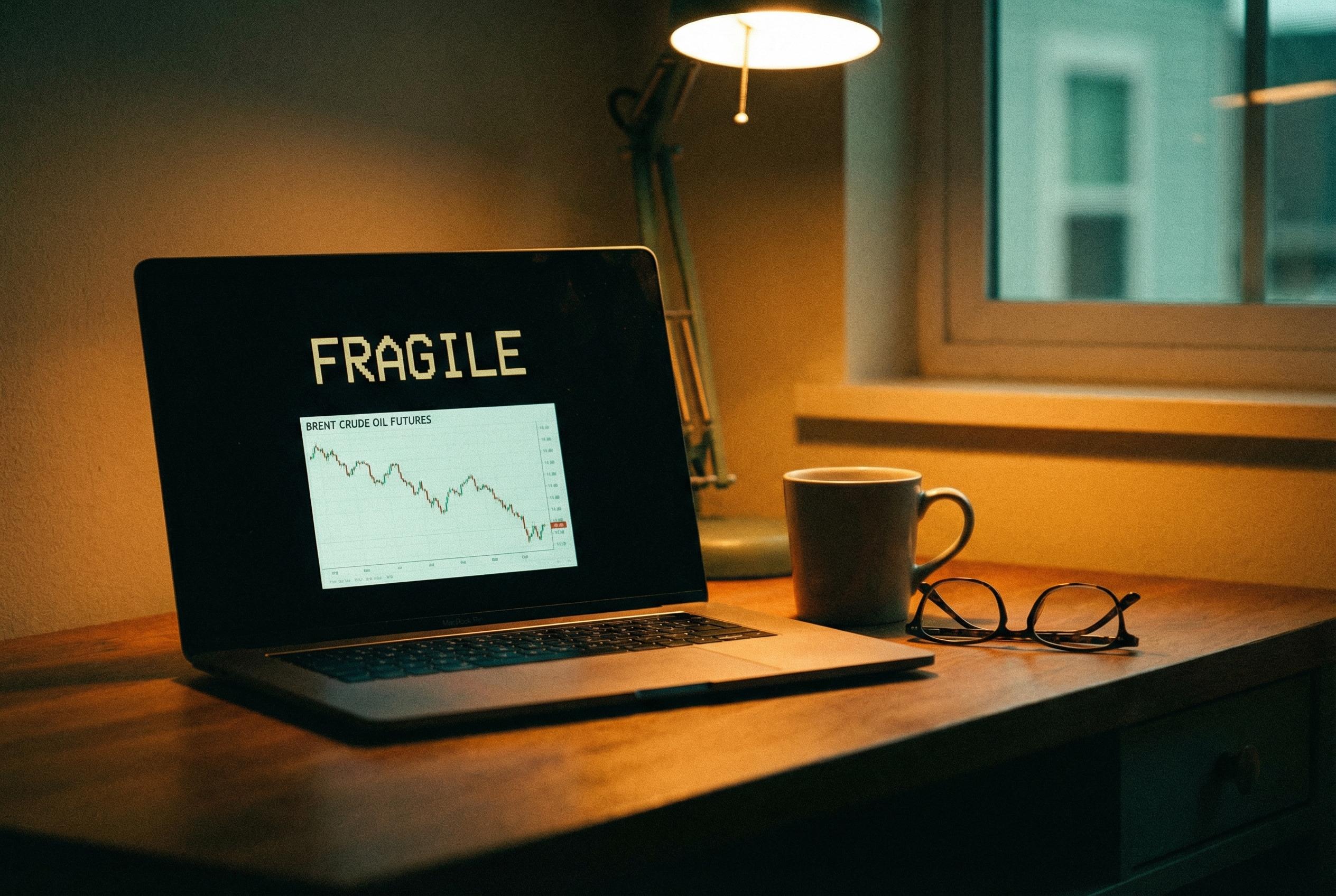 Commodities Report: Brent crude oil futures | 2026-04-08 22:40 UTC [KJQZ] | Fragile | unstable