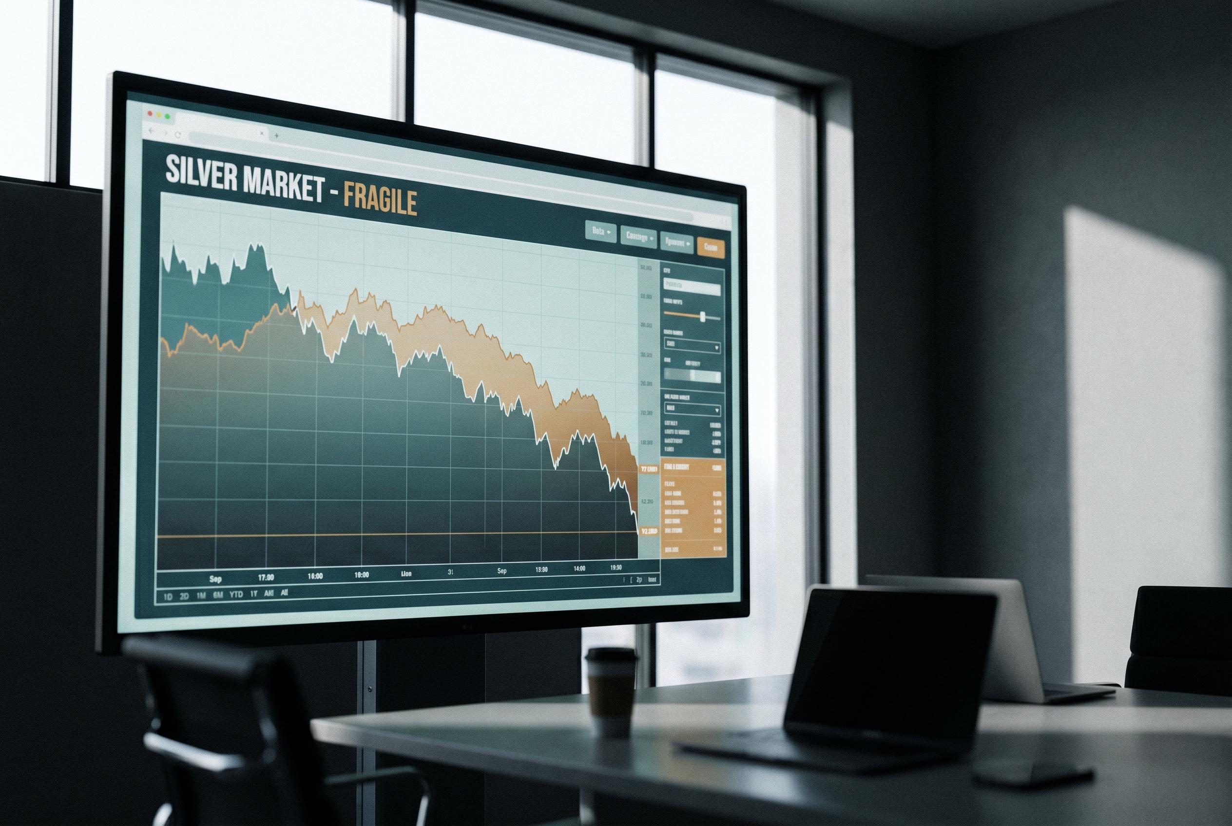 Commodities Report: Silver futures (SI) | 2026-04-16 00:00 UTC [VJTR] | Fragile | rangebound