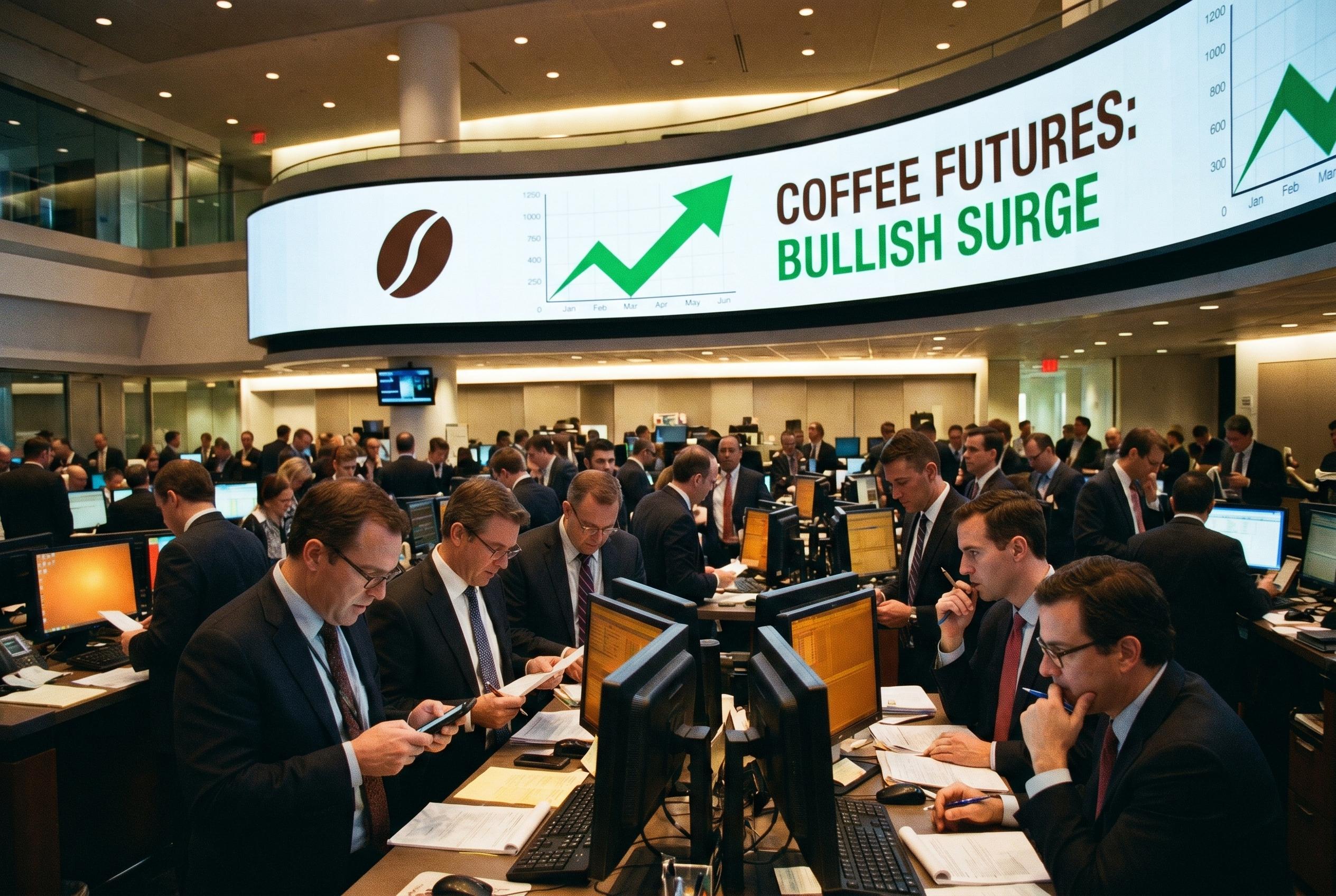 Commodities Report: Coffee futures (KC) | 2026-04-19 15:00 UTC [ZQFX] | Bullish | tightening