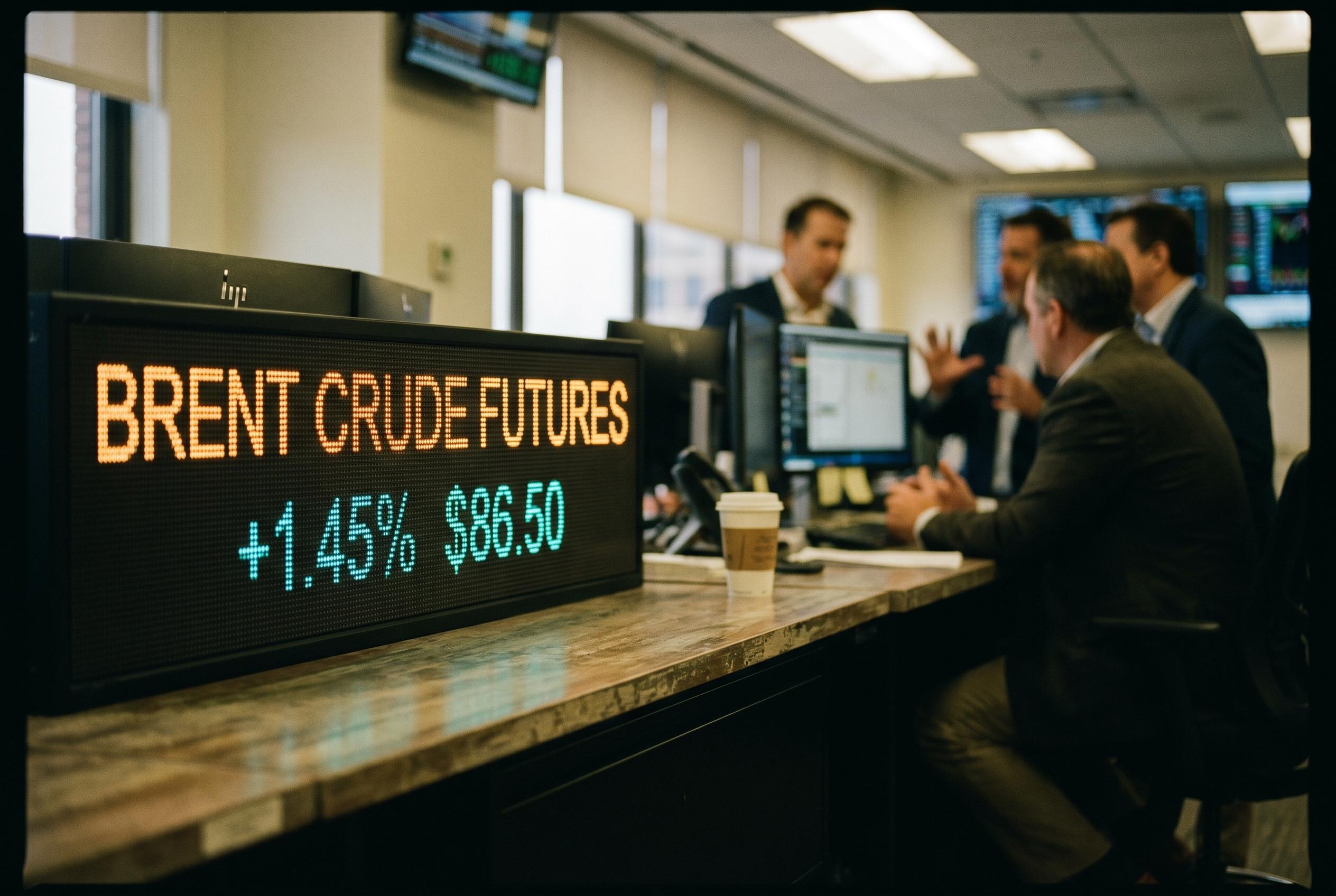 Commodities Report: Brent crude oil futures | 2026-04-22 23:00 UTC [QZRM] | Reversal-Risk | unstable