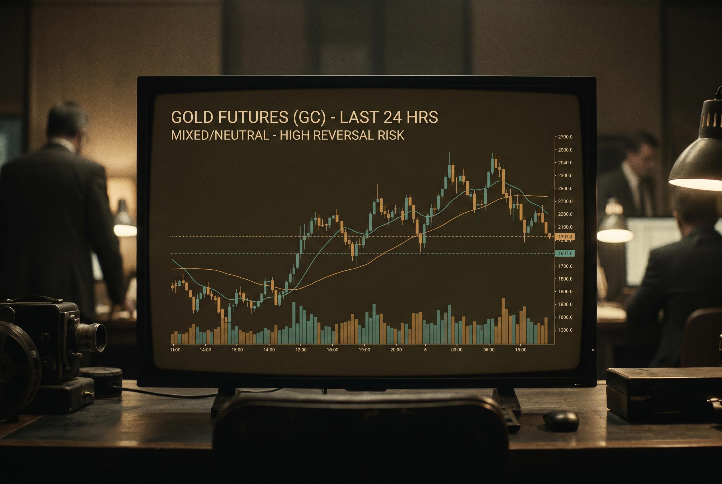 Commodities Report: Gold futures | 2026-04-24 12:00 UTC [PXQJ] | Reversal-Risk | unstable