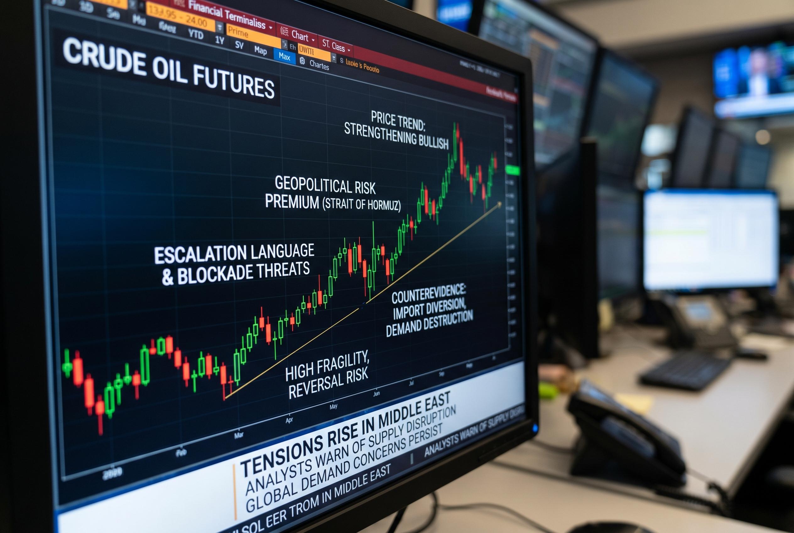 Commodities Report: Brent crude oil futures | 2026-04-26 06:36 UTC [VJRC] | Bullish | tightening