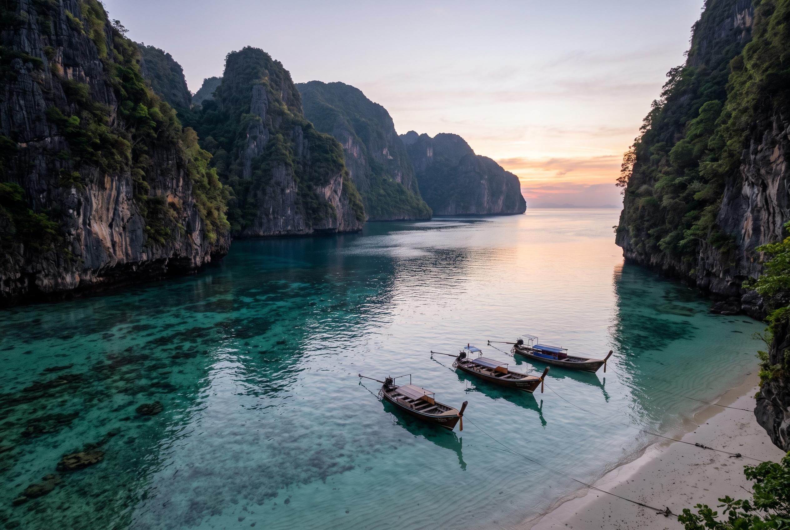 Phi Phi Islands: the secret to a peaceful and scenic escape beyond tourist crowds