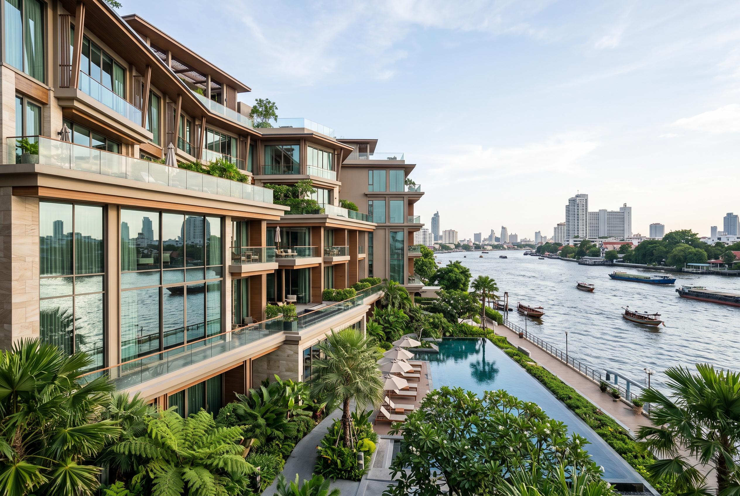 Bangkok’s luxury hotels offer contrasting experiences, from riverside retreats to city-centre hotspots