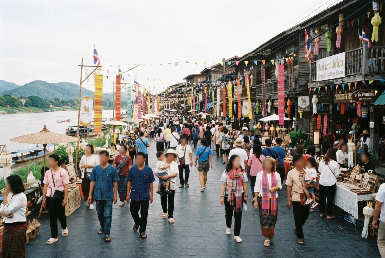 Chiang Khan’s festival highlights sustainable community-led tourism in Thailand’s Mekong towns