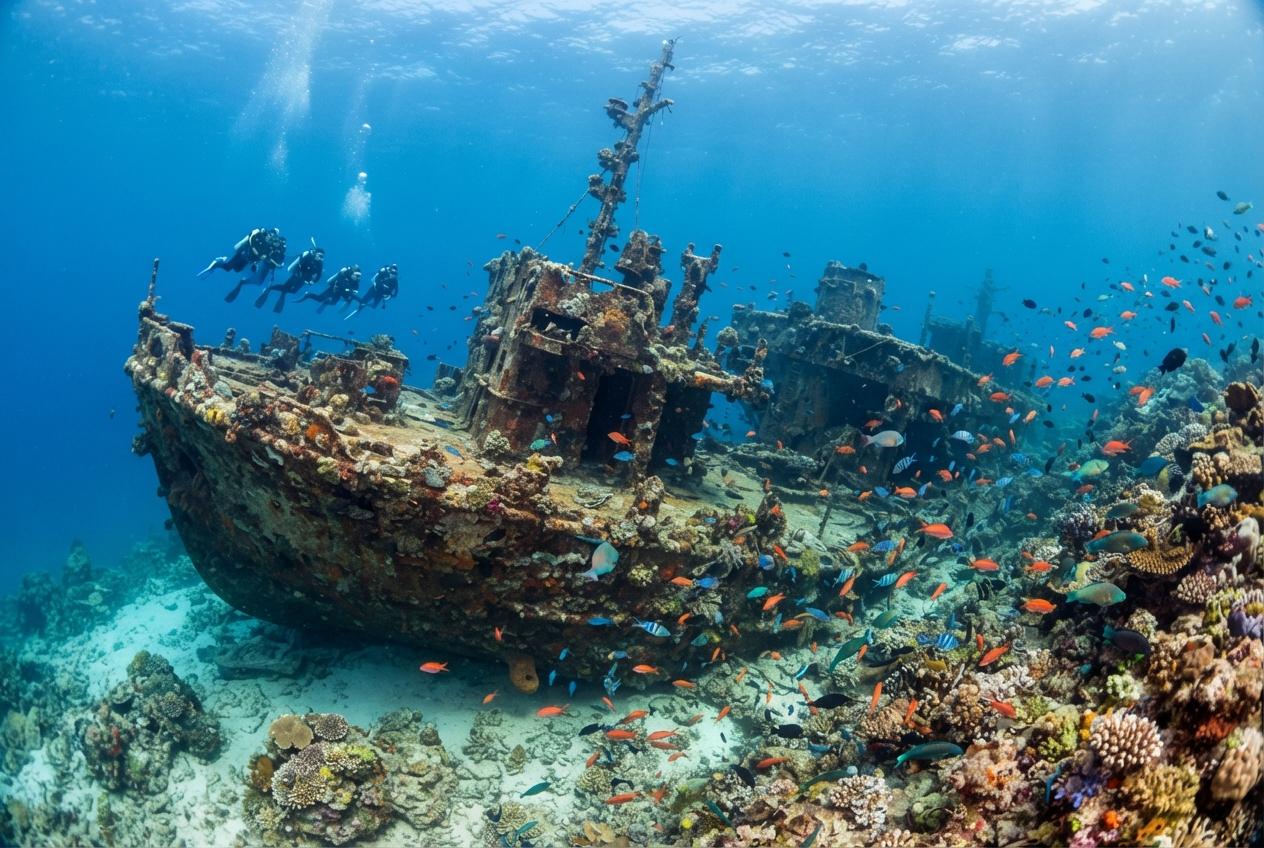 Koh Tao’s new wreck dives enrich marine habitats and diversify adventure for divers