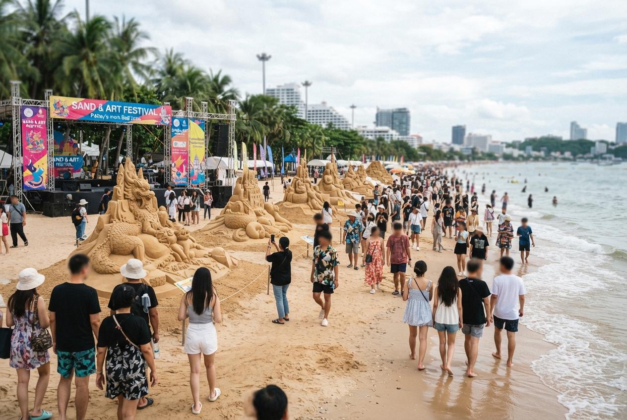 Pattaya launches innovative sand art festival to diversify its 2026 event lineup